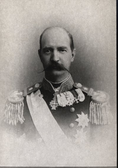 Porträt von Georg I. von Griechenland (1845-1913), König von Griechenland von French Photographer